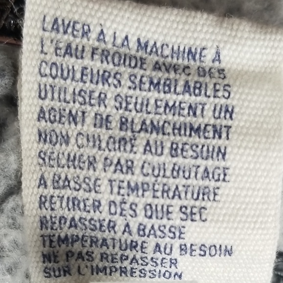 American Eagle | Maroon & Gray Striped Sweater - Picture 7 of 8